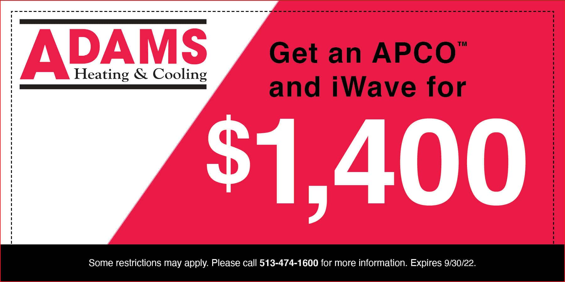 Get an APOC iWave for 1400